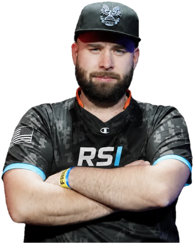 Active — official portrait, arms crossed